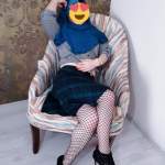 Seksi sakso çeken hanım Billur